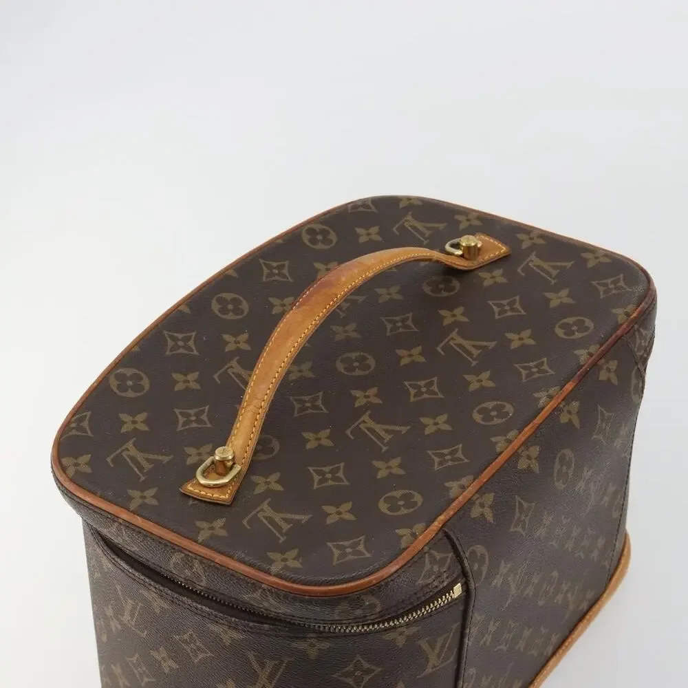 Louis Vuitton Monogram Nice Handbag Brown